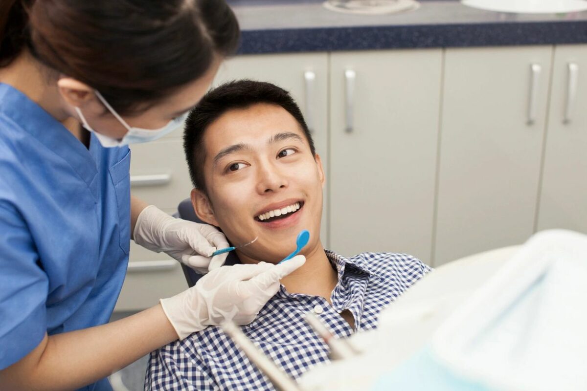 Visting the Dental Hygienist