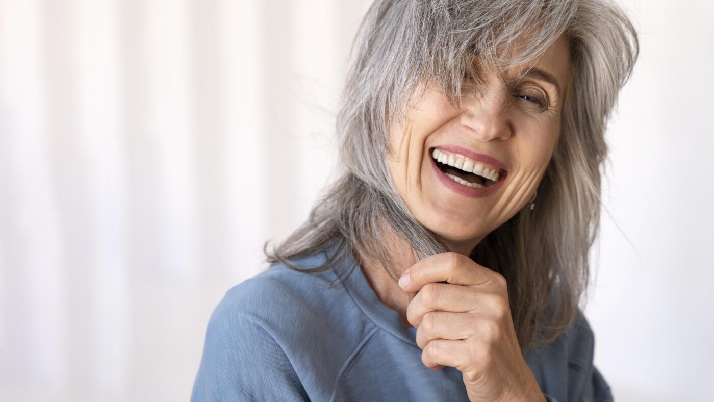 beautiful dental veneer smile