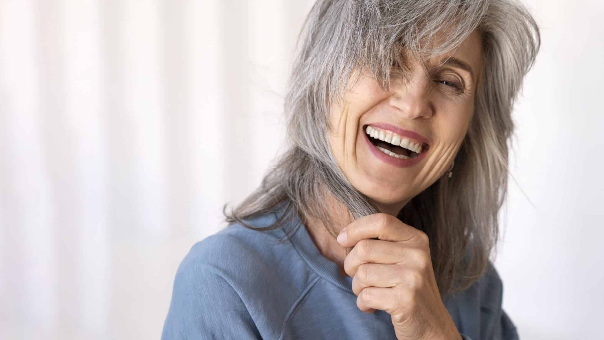 beautiful dental veneer smile